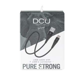 CABLE DCU USB C a USB A 1.5M NEGRO