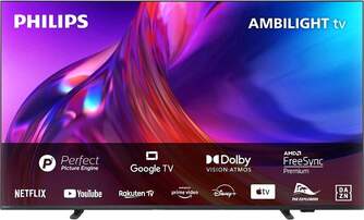 TV PHILIPS 50%%%quot; 50PUS8558 UHD GOOGLETV AMBILIGHT P5