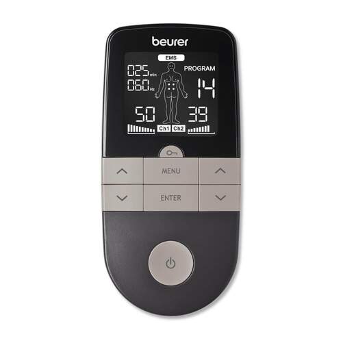 Electroestimulador Beurer EM1R RELIEF+ - 64 Aplicaciones, 6 Programas, 50 Intensidades