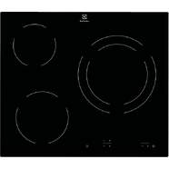 Placa Vitrocer&aacute;mica Electrolux EHF6231IOK - 3 Zonas, 5700 W, 60 cm, 5700 W, Negro