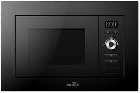 Microondas Integrable Artica AMW204581IDB - 800 W, Display, 20 L, Negro