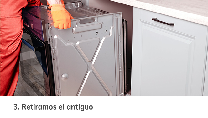 Te retiramos el antiguo