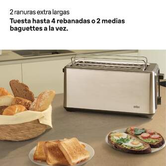 TOST. BRAUN HT5220BK 1470W 7NIVELES