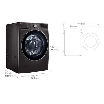 LVD. LG F0P3CYV2E 20K 1000R INOX GRAFITO AIDD TW