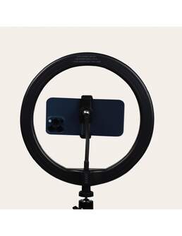 ANILLO DE LUZ KSIX TRIPODE SUELO 1,60M BXYOUTUB02