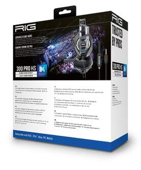 AURICULARES NACON RIG 300HS PS5/PS4 NEGRO GAMING