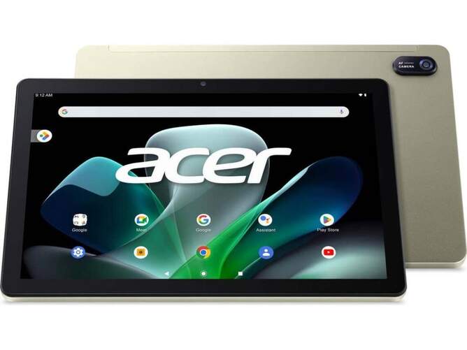 Tablet Acer Iconia M10-11-81W1 + Funda - 4/128 GB, 10,1", Wi-Fi, Champán