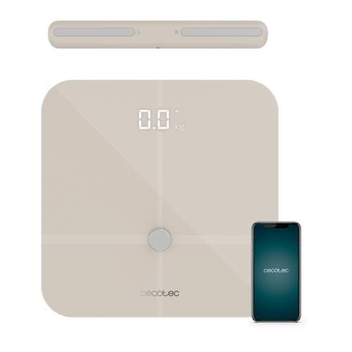 Báscula Cecotec Surface Precision 10600 Smart Healty Pro - App integrada, Bluetooth, 15 Parámetros