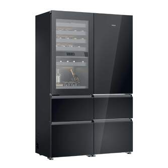 VINOTECA HAIER CSW9619ENGBW 190x60 40 BOT NF NEGRO