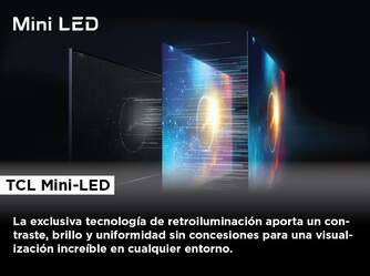 TV TCL 75%%%quot; 75C845 UHD MINILED QLED GOOGLETV 144HZ