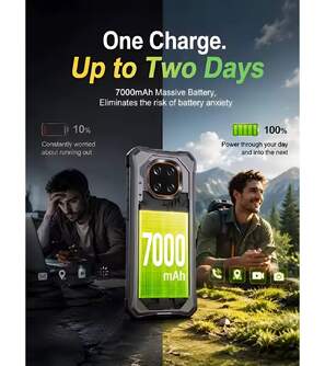 SMARTPHONE CUBOT KING KONG ES 5 6/128 6,88%%%quot; NARANJ