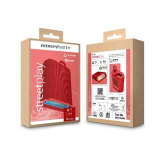 ALTAVOZ ENERGY SISTEM STREETPLAY BLUETOOTH CHERRY