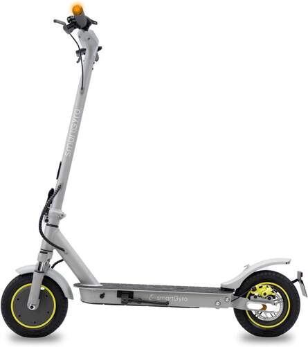 Patinete Eléctrico SmartGyro Z-Pro Silver C - 400W 36V 10Ah, Ruedas 10", Aut. 40km*, IPX4