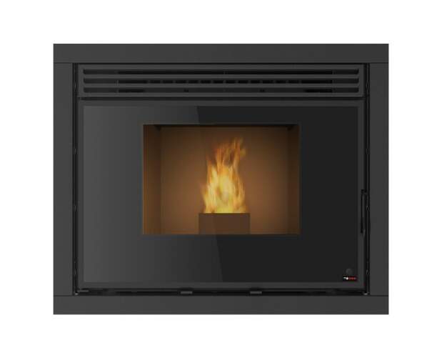 Estufa de Pellet Red Pod First Insert 9 kW - Encastrable (marco NO inluido)
