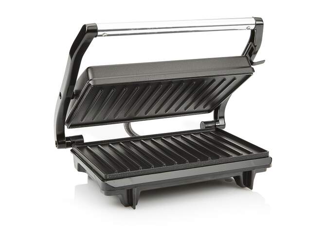 Grill Tristar GR2650 - 700 W, 22,5x14 cm, Inox, Negro