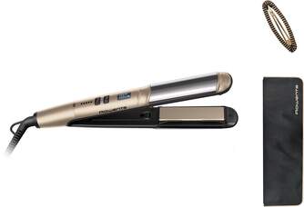 PLANCHA PELO ROWENTA SF4641 GLAM%%%amp;SHINE 2EN1 RIZAD