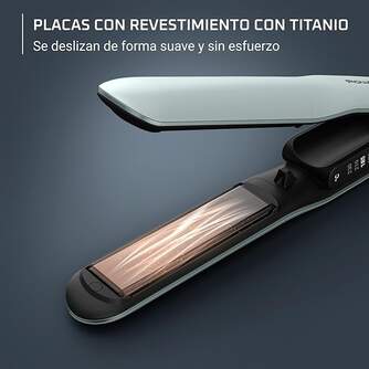 PLANCHA PELO ROWENTA SF5120 IONICA TITANIO