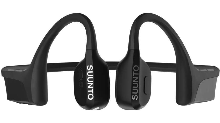 Auriculares Suunto Wing - Open Ear, Bluetooth 5.2, Black