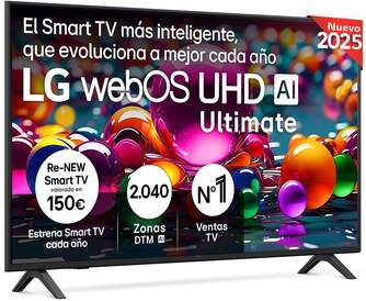 TV LG 50%%%quot; 50UA75006LA UHD ALFA7 WEBOS25 HDR10/HLG