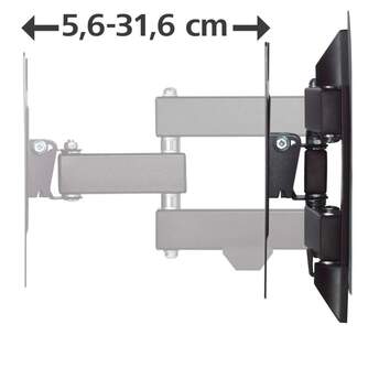 SOPORTE TV HAMA 00220822 200x200 2 BRAZOS 19%%%quot;- 48%%%quot;