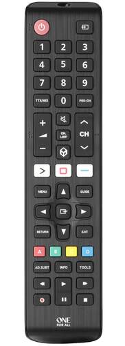 Mando Para TV Samsung One For All URC 4910 - Función Aprendizaje, Teclas Acceso rápido