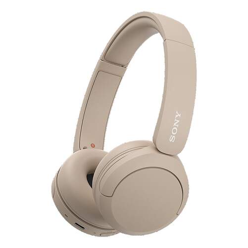 Auriculares Sony WH-CH520C Beige - Batería 50 Horas, DSEE, Micro, Control Voz, Bluetooth 5.2