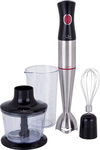 Batidora de mano Jata BT177 - 1000 W, 0,6 l capacidad tazón, inox
