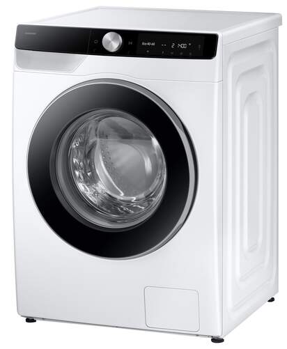 Lavadora Samsung WW10CFG6U34LKU3 - 10 kg, 1400 rpm, Clase A, AquaStop, SmartThings, Blanco, Negro