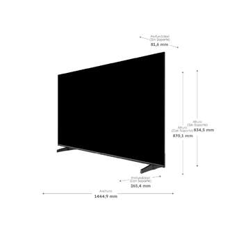 TV HAIER 65%%%quot; H65K85FUX UHD GOOGLETV DOLBY AUDIO