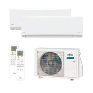 Kit Multi Aire Acondicionado Fujitsu 2x1 ASY25U2MIKN W UE40 - Clase A+++/A+,2149 frig/h, 2407 kcal/h
