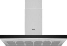 Campana extractora Siemens LC97BHM50 - 90cm, 739m3/h, 61 dB, 4 Potencias, LED, TouchControl