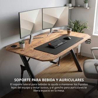 MESA DE ESCRITORIO DRIFT DZ175 120CM ALFOM WOOD