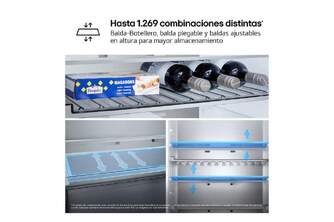 FRICOM. LG GBBS716CSW 186 BCO