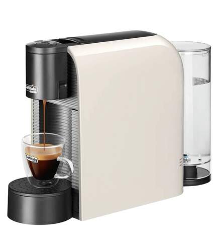 Cafetera de cápsulas Montecielo Stracto S36 - 15  Bares, 8 Cápsulas, 700 ml, Blanco