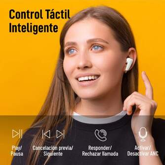 AURICULARES ELBE ABTWS005-B BT CANCELACION RUIDO