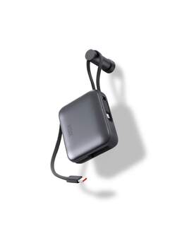 POWERBANK KSIX 10K 1xUSB C   CAB INT USB C LIGHTN