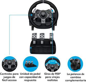 VOLANTE LOGITECH G920 GAMING DRIVING FORCE RACING