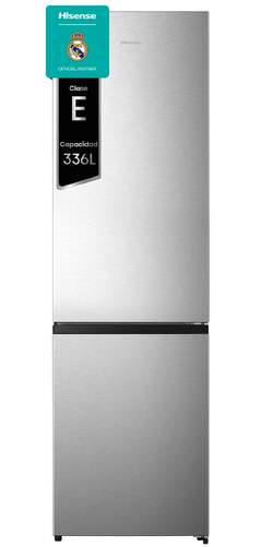 Frigor&iacute;fico Combi Hisense RB440N4BCE - Clase E, 201cm, 336 L, No Frost, Multi-Air Flow, Inox