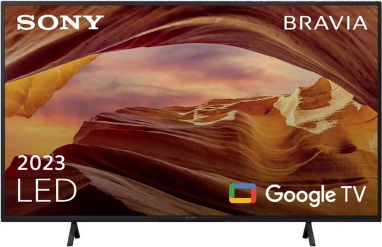 TV 65" Sony KD-65X75W - 4K X-Reality Pro, Google TV, X1 Processor, Dolby Vision/Atmos, MotionFlow