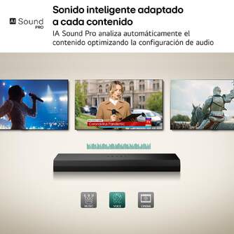 BARRASONIDO LG S20A 2.0 50W DOLBY DIGITAL BT HDMI