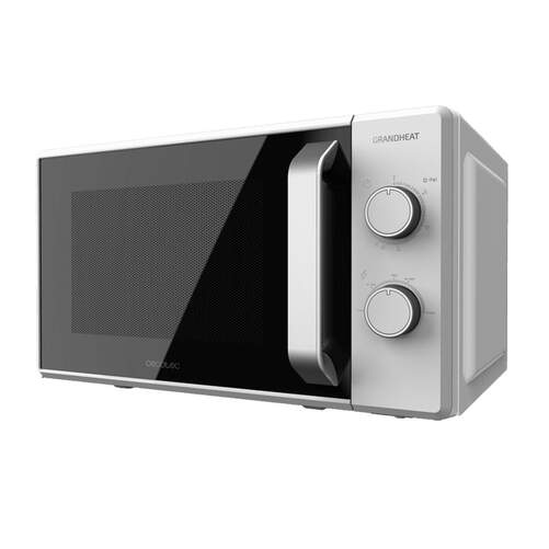 Microondas Cecotec Grandheat 3010 - 700W, 6 Potencias, 3DWave, Anti-Dirt iTech, Blanco