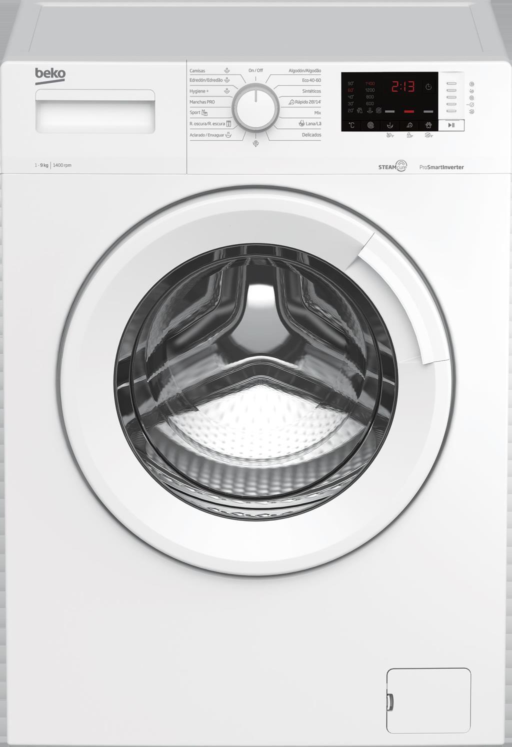Lavadora Beko WTA 9713 XSWR - Clase B, 9kg