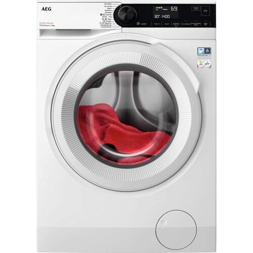 Lavadora AEG LFR729402B - Clase A, 9 kg, 1400 rpm, Blanco
