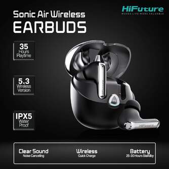 AURICULARES HIFUTURE SONICAIR BLACK