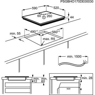 ENCIM. ELECTROLUX EIF61342 3F IND CONT.FRITURA