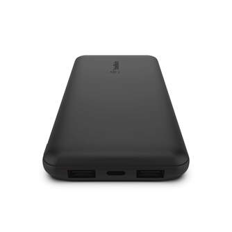 POWERBANK BELKIN 10000mAh 2xUSB A 1xUSB C 15W NEGR
