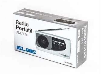 TRANSISTOR ELBE RF-52 PORTATIL ALTAVOZ BLANCO