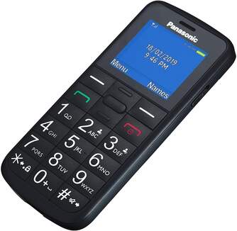 SENIORPHONE PANASONIC KX-TU110EXB 1,77%%%quot; NEGRO