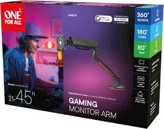 SOPORTE MONITOR GAMING ONE FOR ALL DM8110 1 BRA NE