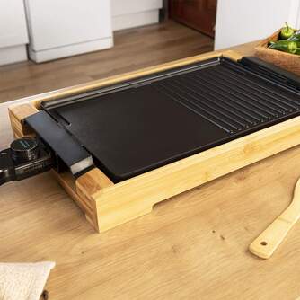 ASADORA CECOTEC TASTY%%%amp;GRILL BAMBOO 2000W 3058